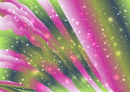 Abstract Pink and Green Gradient Background Vector Art