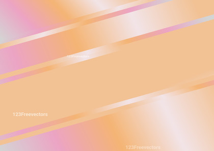 Orange Pink and White Gradient Background Vector Illustration