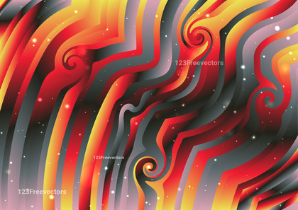 Abstract Grey Red and Yellow Gradient Background
