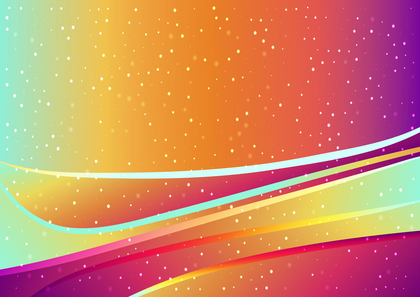 Abstract Pink Blue and Orange Gradient Background