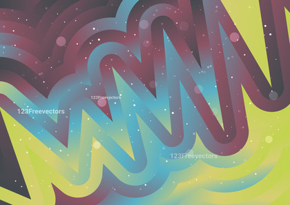 Abstract Pink Blue and Yellow Gradient Background