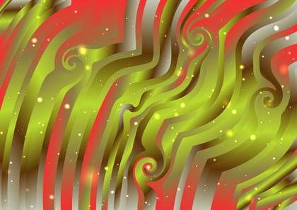 Abstract Red Brown and Green Gradient Background