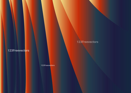 Abstract Red Orange and Blue Gradient Background