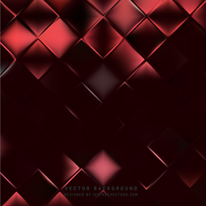 Dark Red Square Background Pattern