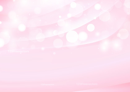 Light Pink Defocused Lights Background