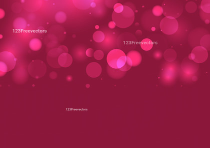 Pink Blur Lights Background Graphic