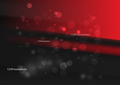 Abstract Cool Red Bokeh Background Image