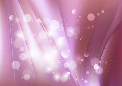 Pink and White Lights Background