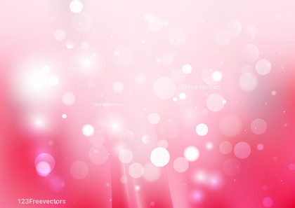 Abstract Pink and White Defocused Background