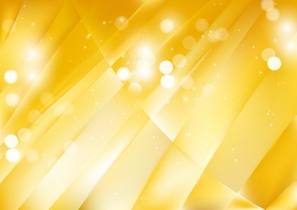 Abstract Yellow and White Bokeh Background Design