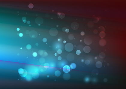 Abstract Red and Blue Blur Lights Background Vector Eps