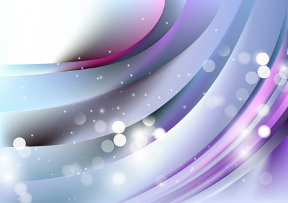 Blue Purple and White Illuminated Background Vector Graphic