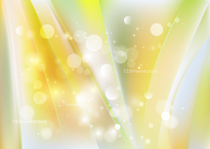 Green Yellow and White Lights Background