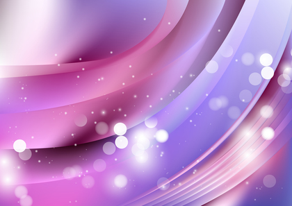 Abstract Pink Purple and White Bokeh Defocused Lights Background Vector Eps