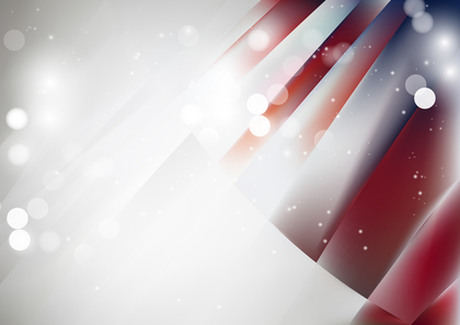 Abstract Red Blue and Grey Blurred Lights Background