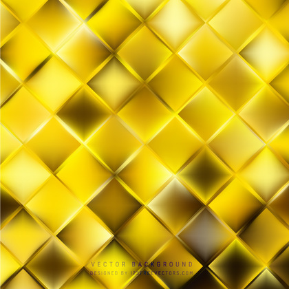 Yellow Square Background Template