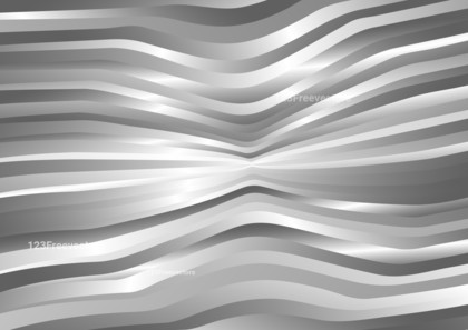 Grey Wavy Background Vector Art