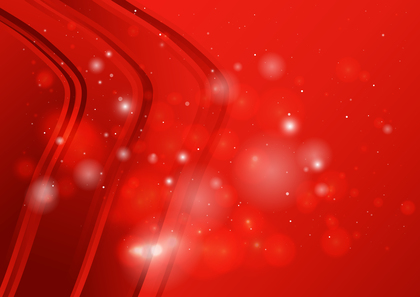 Abstract Red Wavy Background Illustration