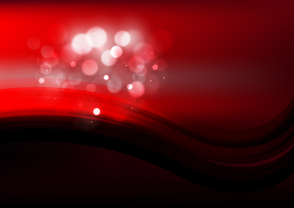 Abstract Cool Red Wave Background