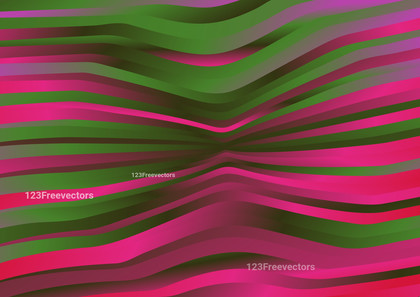 Glowing Pink and Green Wave Background Vector Eps