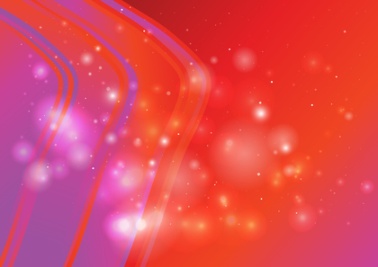 Abstract Red and Purple Shiny Wave Background