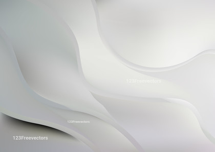 Abstract Light Grey Wave Background Vector Eps