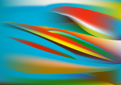 Colorful Wave Background Graphic