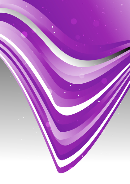 Purple and Grey Abstract Wave Background