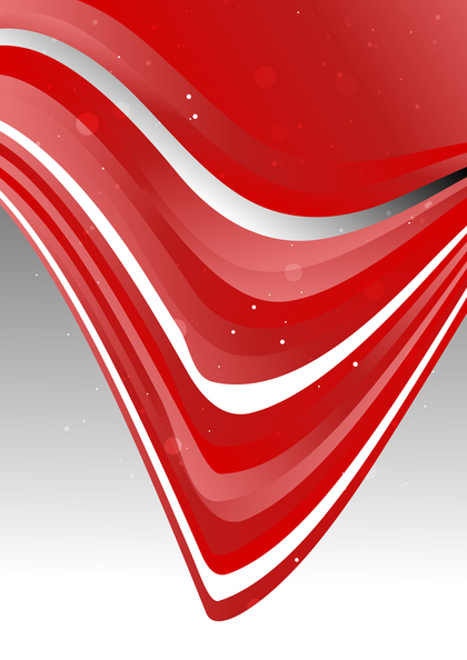 Red and Grey Wave Background