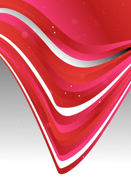 Red and Grey Wave Background Template