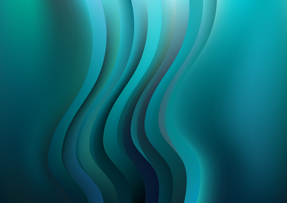 Abstract Dark Blue Vertical Wavy Background Vector Image