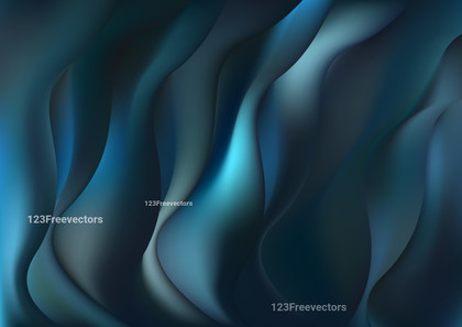 Abstract Dark Blue Vertical Wave Background Template Illustrator