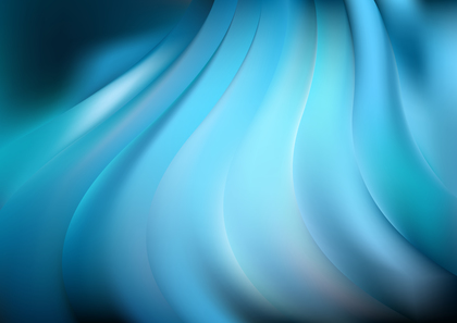 Abstract Dark Blue Wave Background Vector Illustration