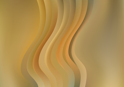Abstract Brown Wave Background Template Vector