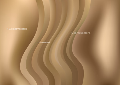Abstract Brown Vertical Wave Background Template