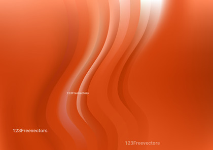 Bright Orange Vertical Wave Background Template