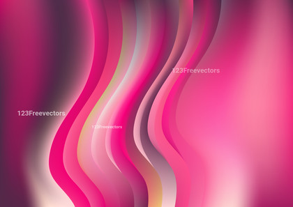 Pink Abstract Vertical Wave Background