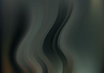 Abstract Dark Color Wave Background Design