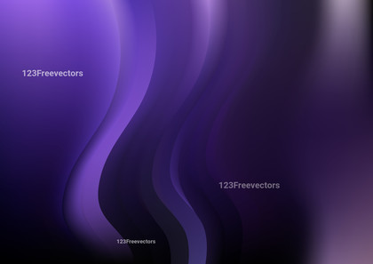 Purple and Black Wave Background Design