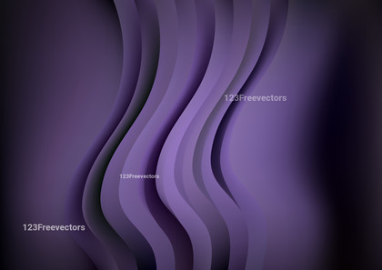 Purple and Black Wavy Background Image