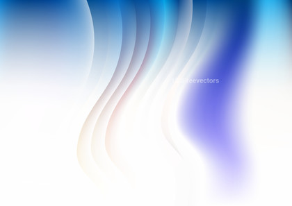 Blue and White Abstract Vertical Wavy Background