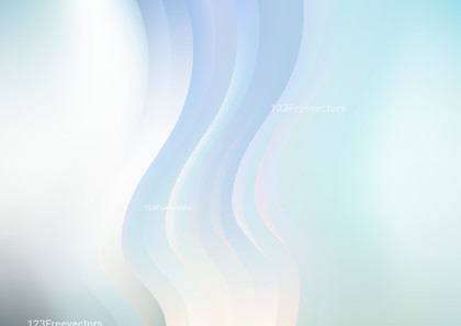 Blue and White Abstract Vertical Wave Background Template