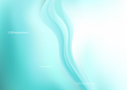 Blue and White Vertical Wave Background Template