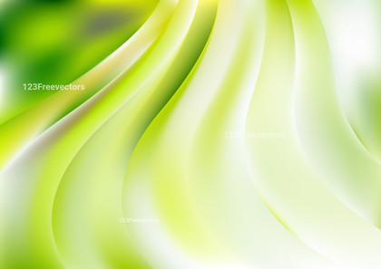 Abstract Green and White Vertical Wave Background Vector Eps