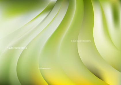 Abstract Green and White Vertical Wavy Background Vector