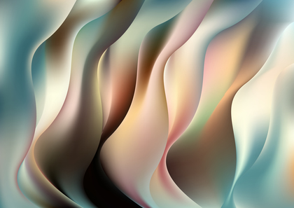 Abstract Blue and Brown Wavy Background