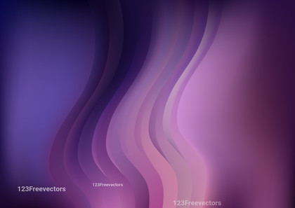 Abstract Blue and Purple Wave Background Illustrator