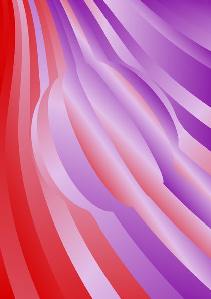 Red and Purple Vertical Wave Background Illustrator