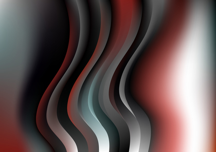 Black Grey and Red Abstract Vertical Wave Background Vector Eps