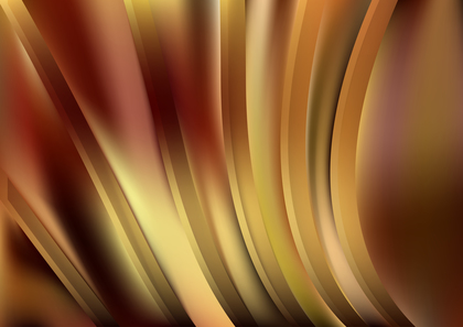 Dark Orange Abstract 3D Wave Stripe Background